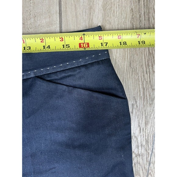 Tahari Pants Womens 12 Blue Boot Cut Mid Rise Flat Front Dress Career Slacks - Picture 10 of 16